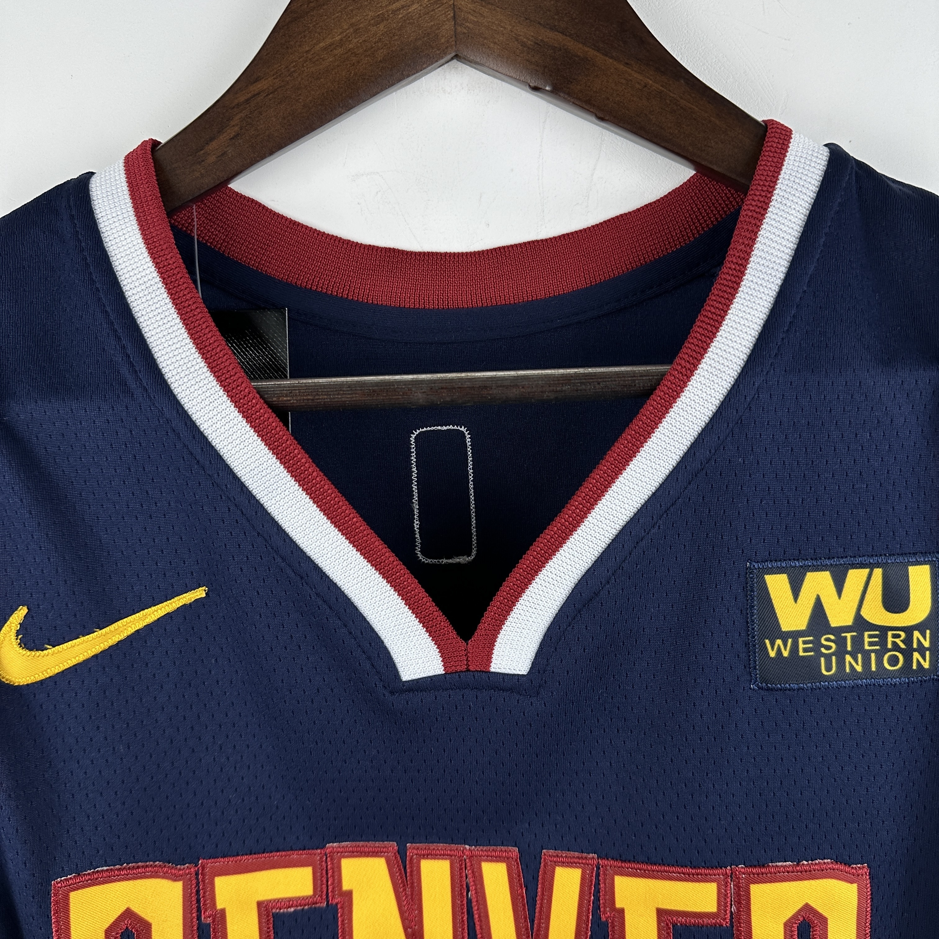 Embroidered Nuggets Navy Blue No. 27 Murray