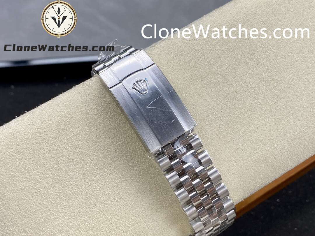 Rolex Super Clone Watches 1:1 DateJust White Dial m126300-0006 Jubilee 41MM 3235 Movement