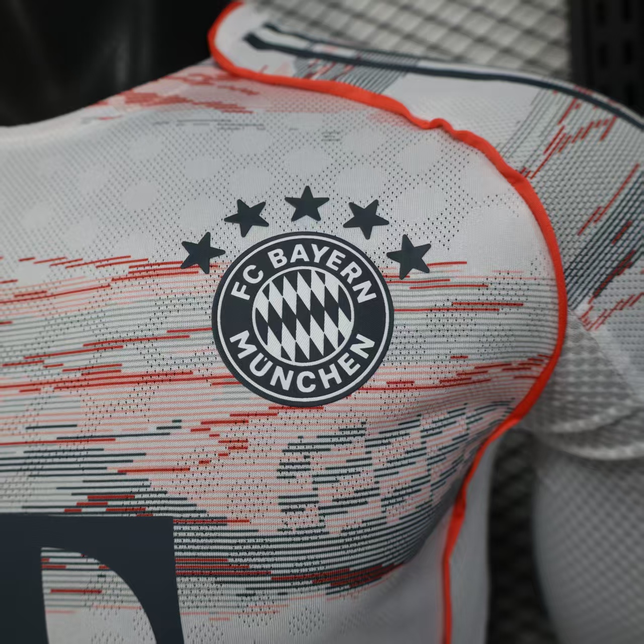 2025-26 Bayern Away Long Sleeve Jersey - Player Edition