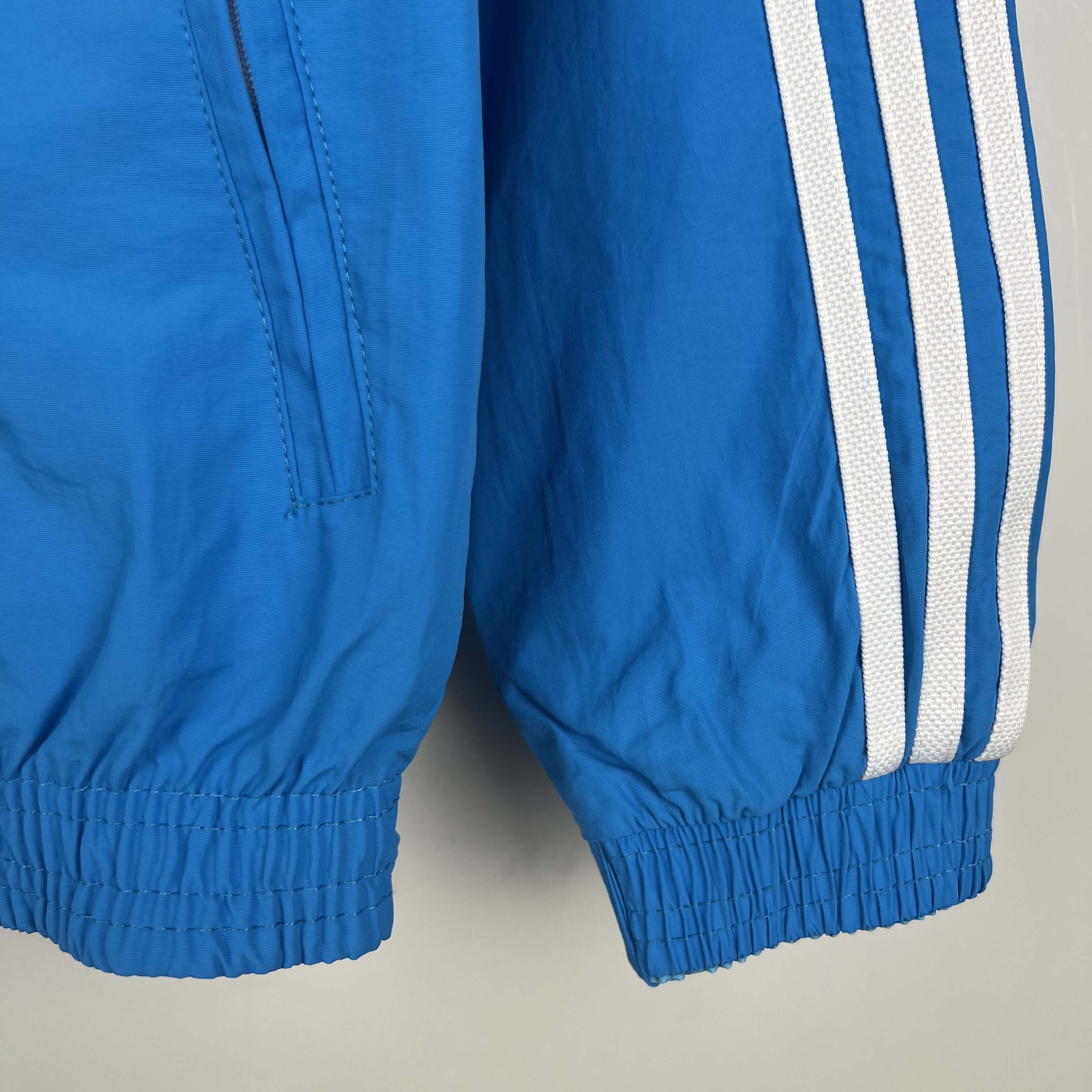 2023-2024 Juventus Reversible Windbreaker Blue Soccer Jersey 1:1 Thai Quality