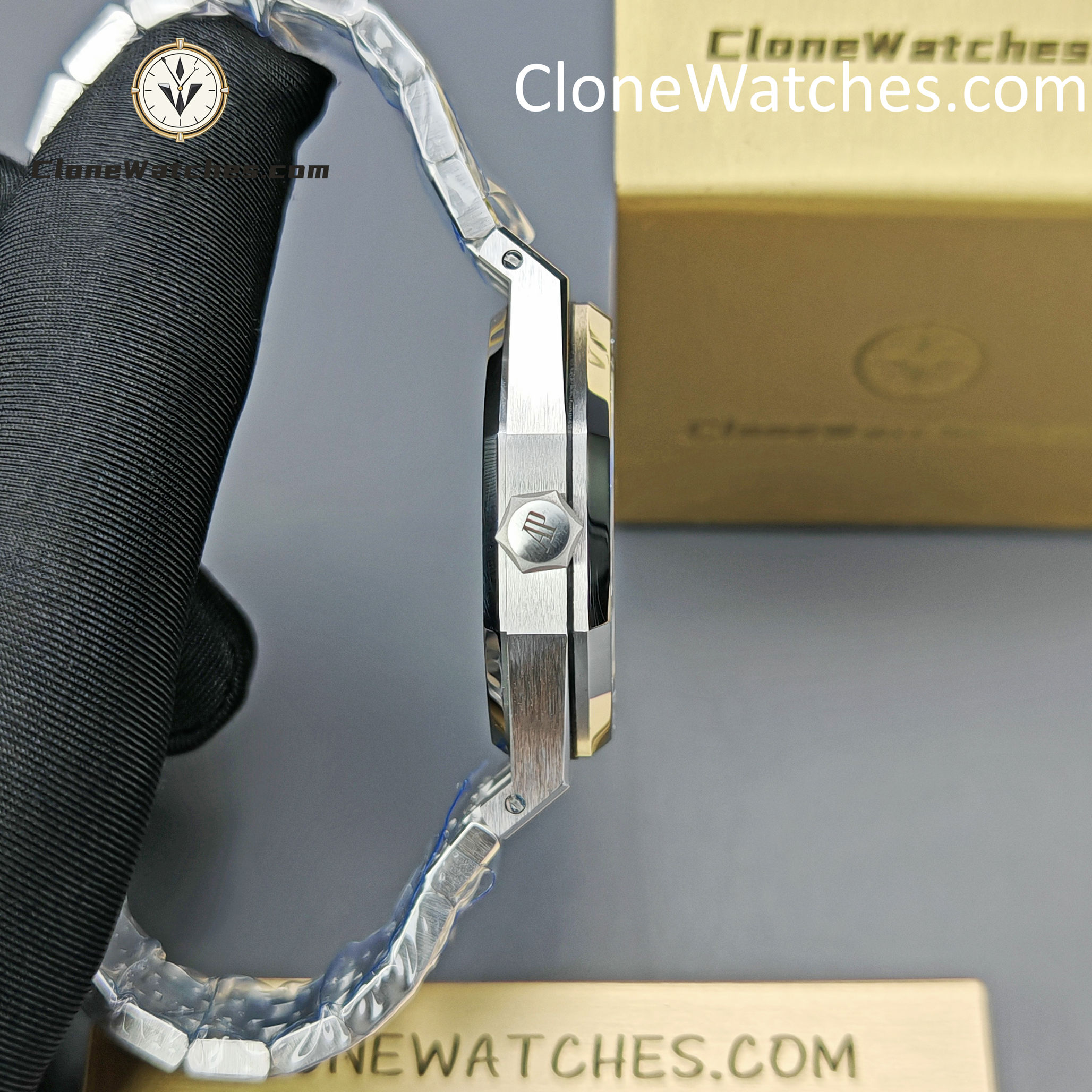Audemars Piguet Super Clone Watches 1:1 Royal Oak 15451ST Grey Dial 37MM
