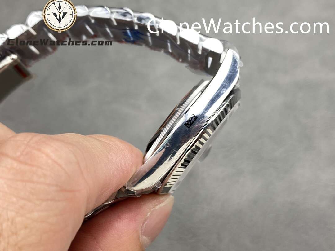 Rolex Super Clone Watches 1:1 Day Date Gradient Blue Dial 36mm m128239-0023 3255 Movement