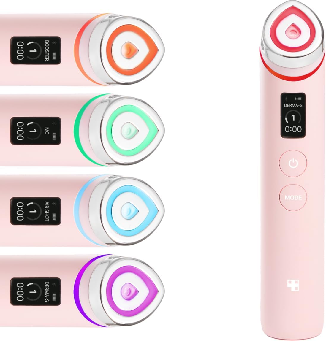 Appareil massage visage 6 en 1 soin éclat