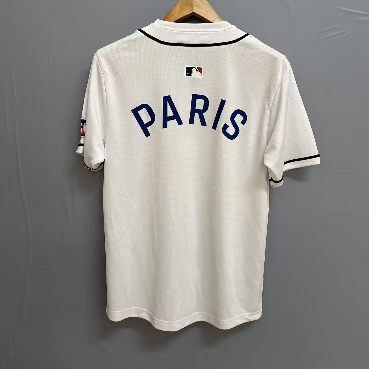 25-26 Paris Baseball Jersey White