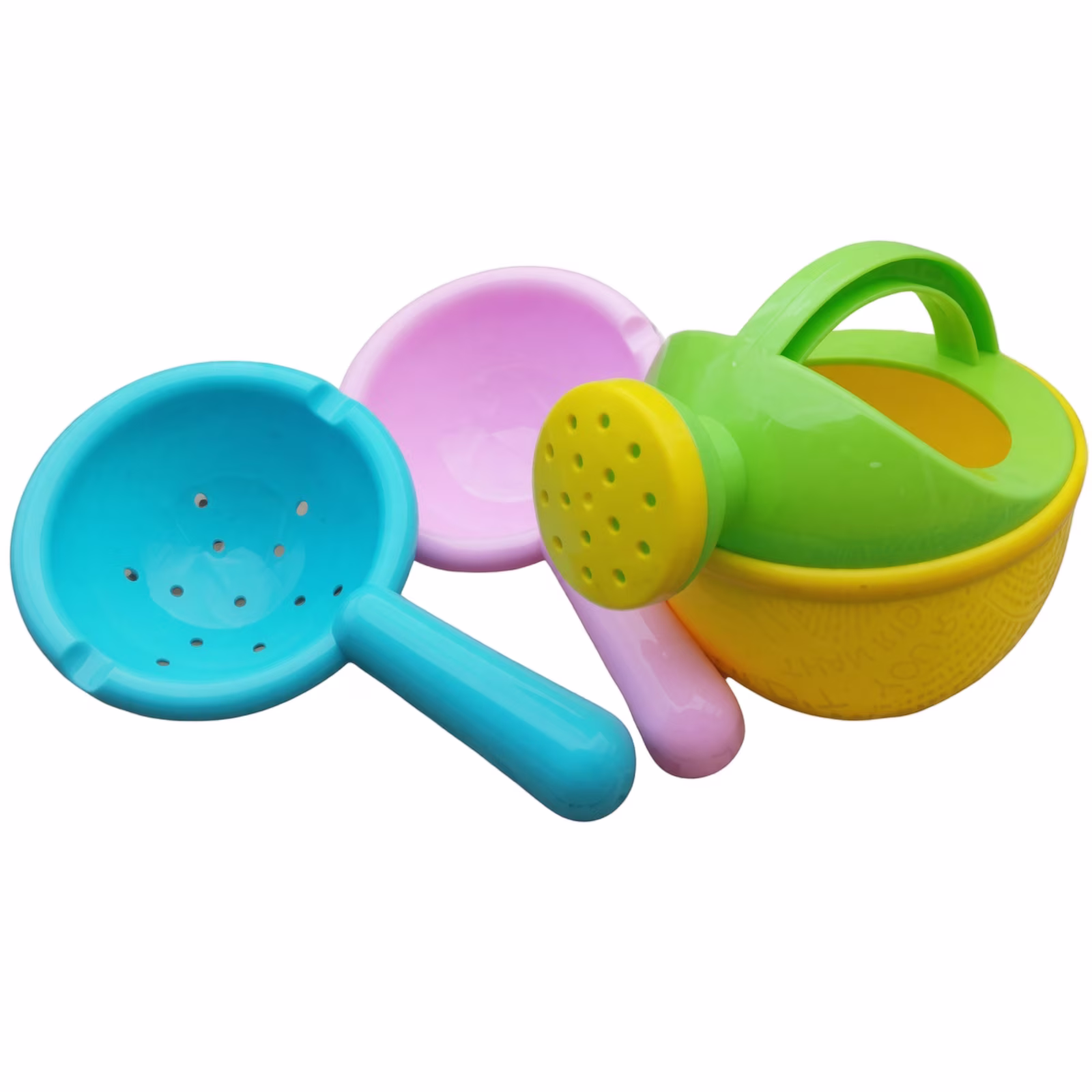 Kiddiway Water Table Toys for Kids - Set with Watering Can, Scoop, and Windmill, Floating Bathtub Water Toys for Babies, Mold-Free Bath Toys, Great for Pool & Sandbox Play,A