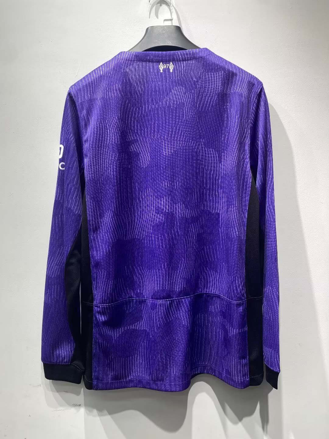 2023/2024 Long Sleeve Liverpool Third Away Football Shirt 1:1 Thai Quality - Fans Edition