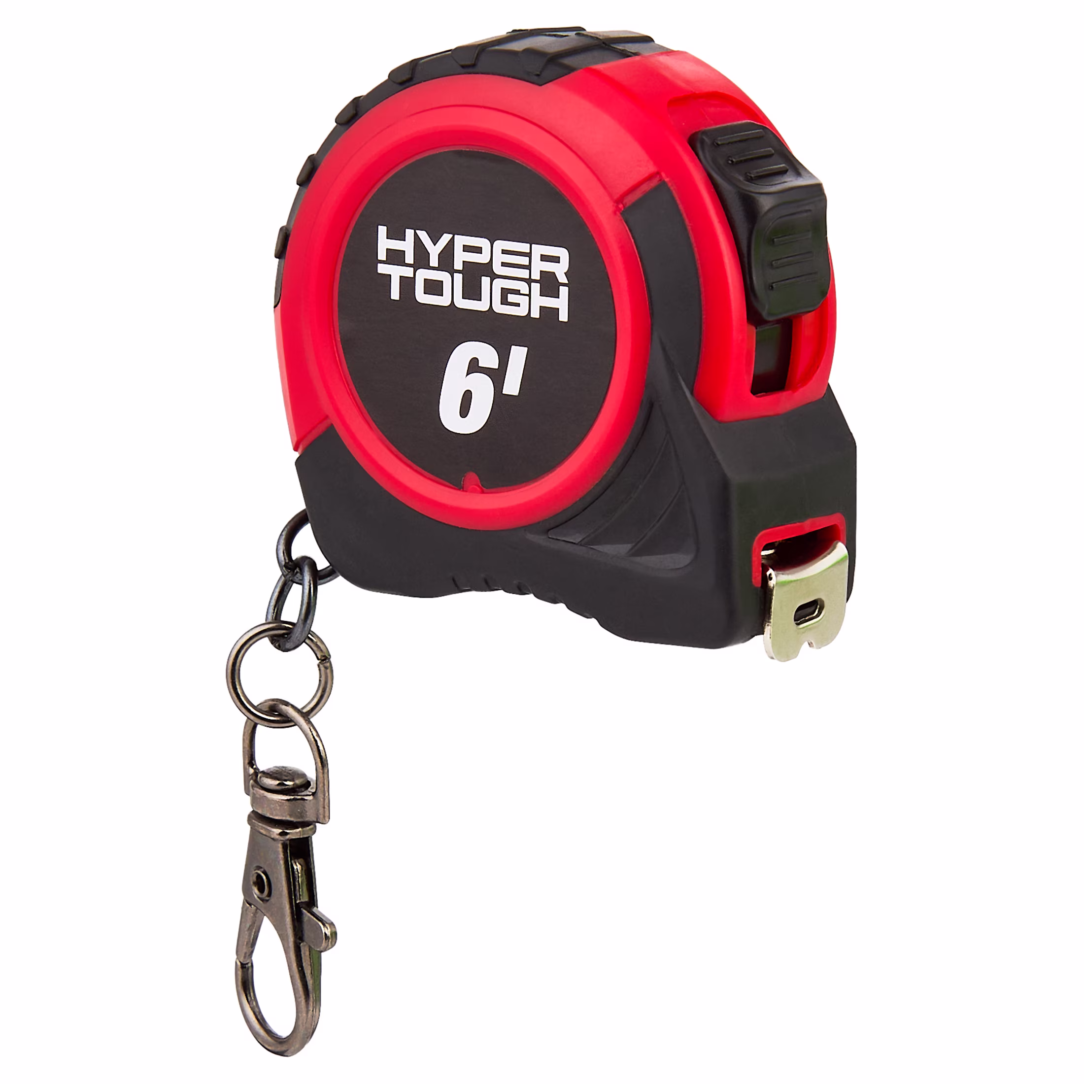 Hyper Tough 6-Foot Tape Measure with Keychain