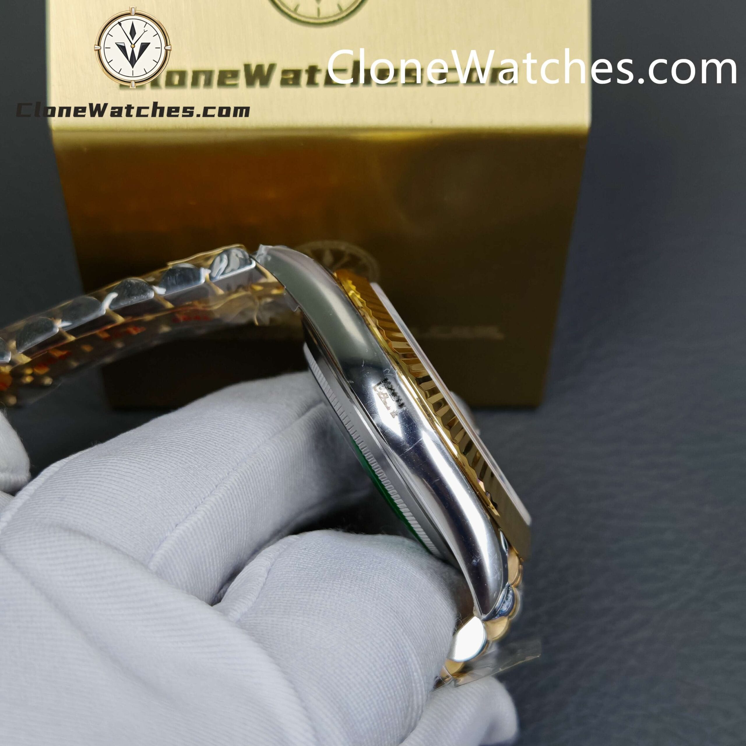Rolex Super Clone Watches 1:1 DateJust Black Dial 126333 – 0014 Jubilee 41MM 3235 Movement