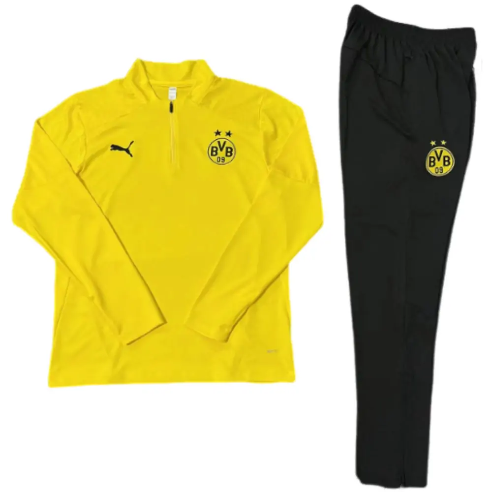 2024-25 New Season Dortmund Yellow Kids Training Jersey