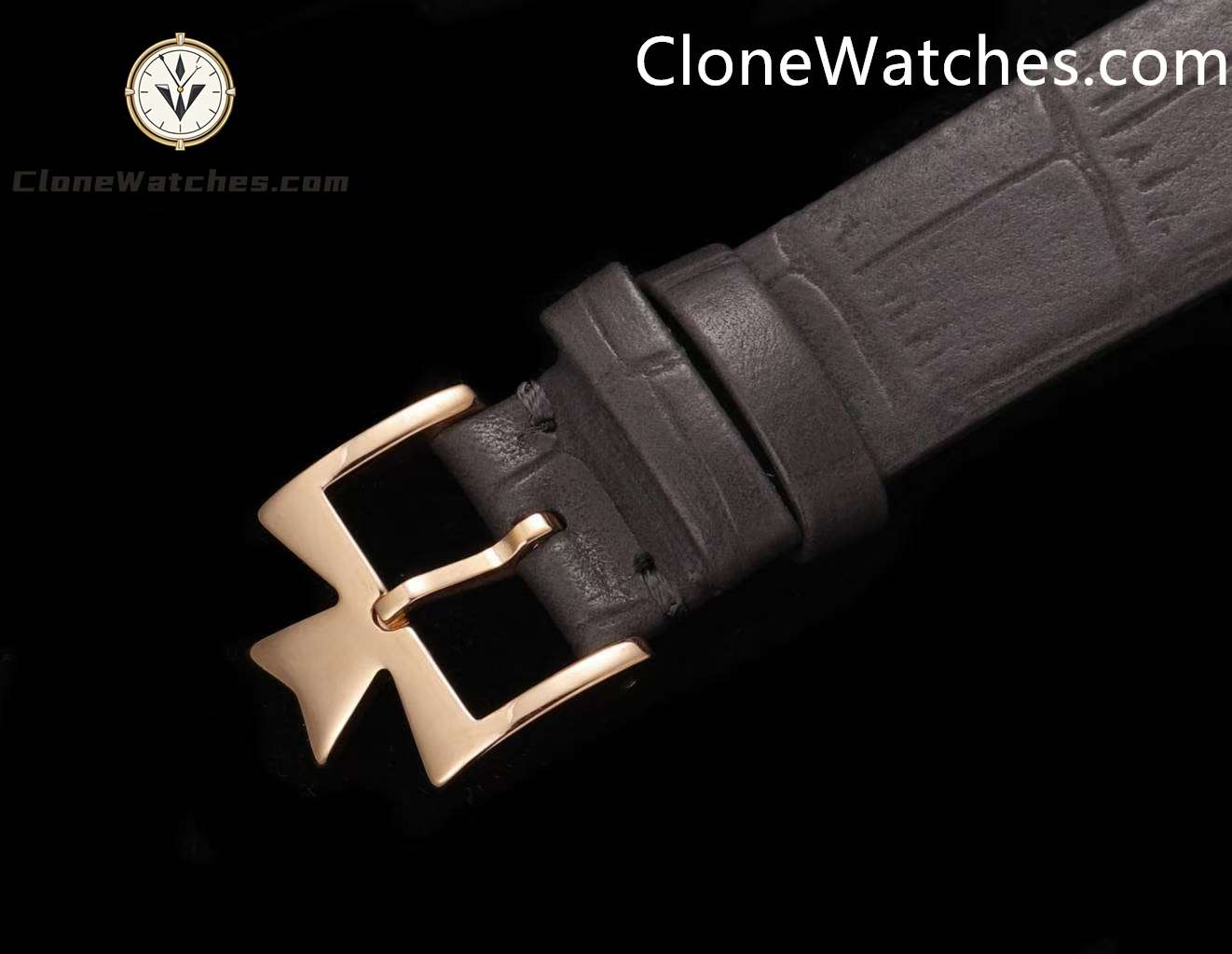 Vacheron Constantin Super Clone Watches 1:1 Égérie Moon Phase 8005F/000R-B958 Grey Dial