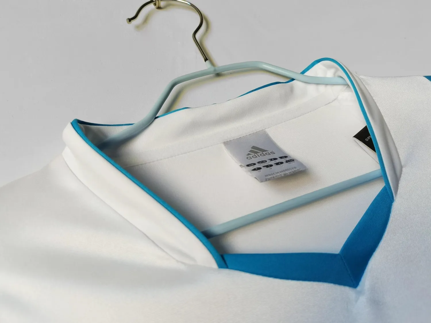 2002/03 Marseille home white retro jersey - Fans Edition