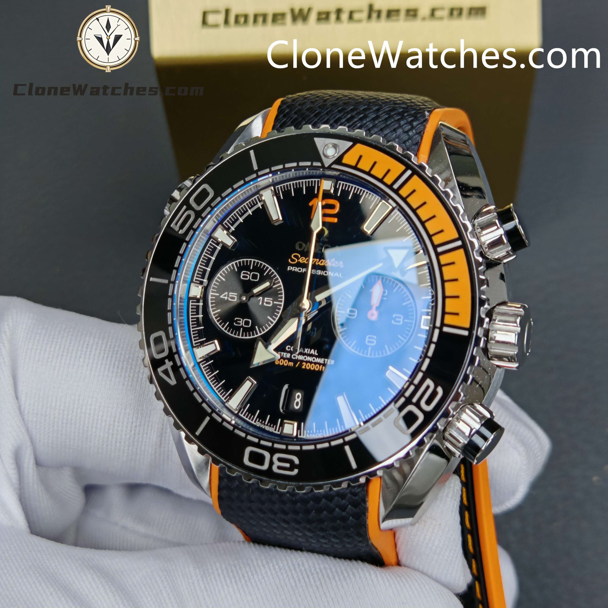 OMEGA Super Clone Watches 1:1 Seamaster Planet Ocean 600m 215.32.46.51.01.001 45.5 mm
