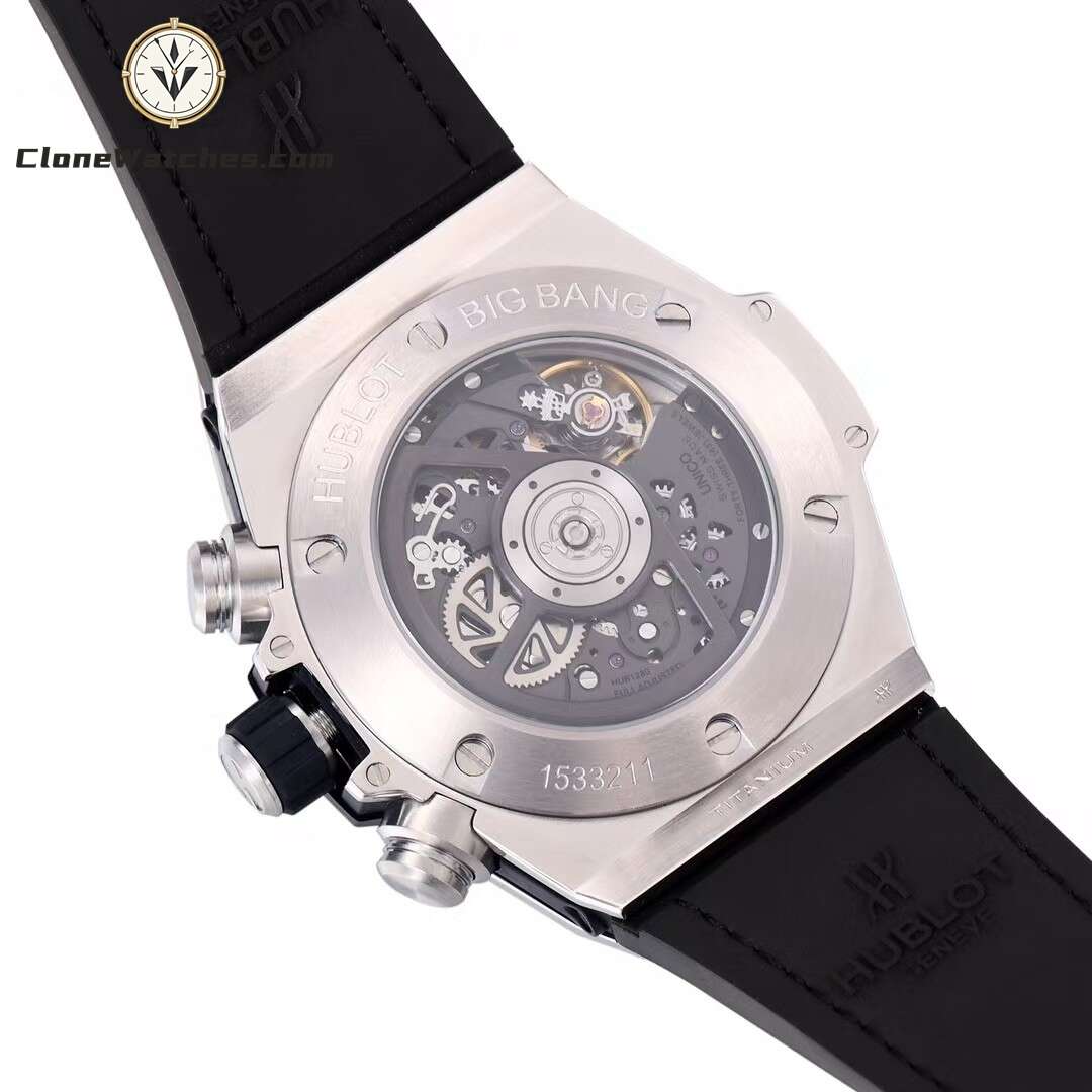 Hublot Super Clone Watches 1:1 Big Bang Unico Titanium Rainbow 42MM 441.NX.1117.LR.0999