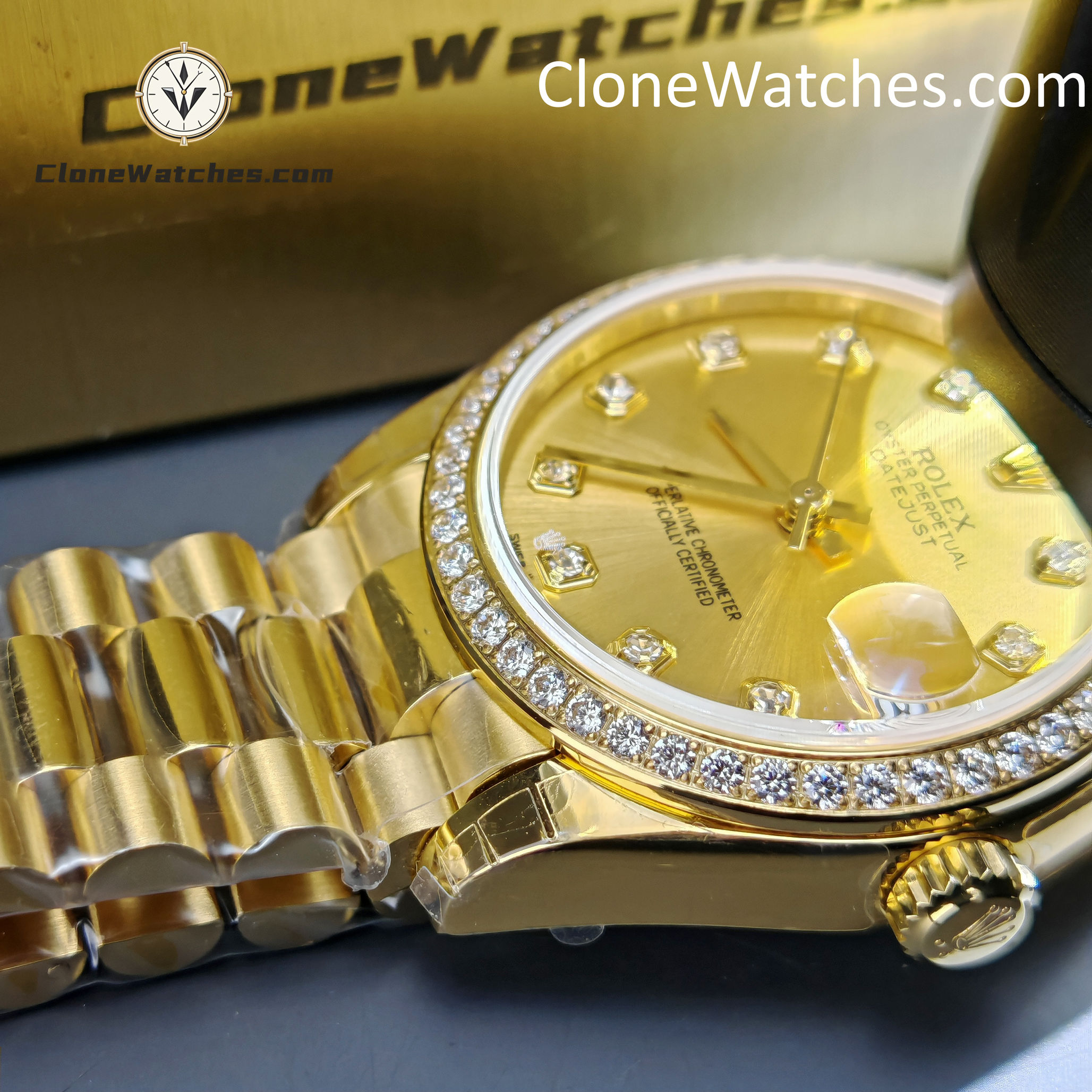 Rolex Super Clone Watches 1:1 DateJust m278288rbr-0005 President 31MM 2236 Movement