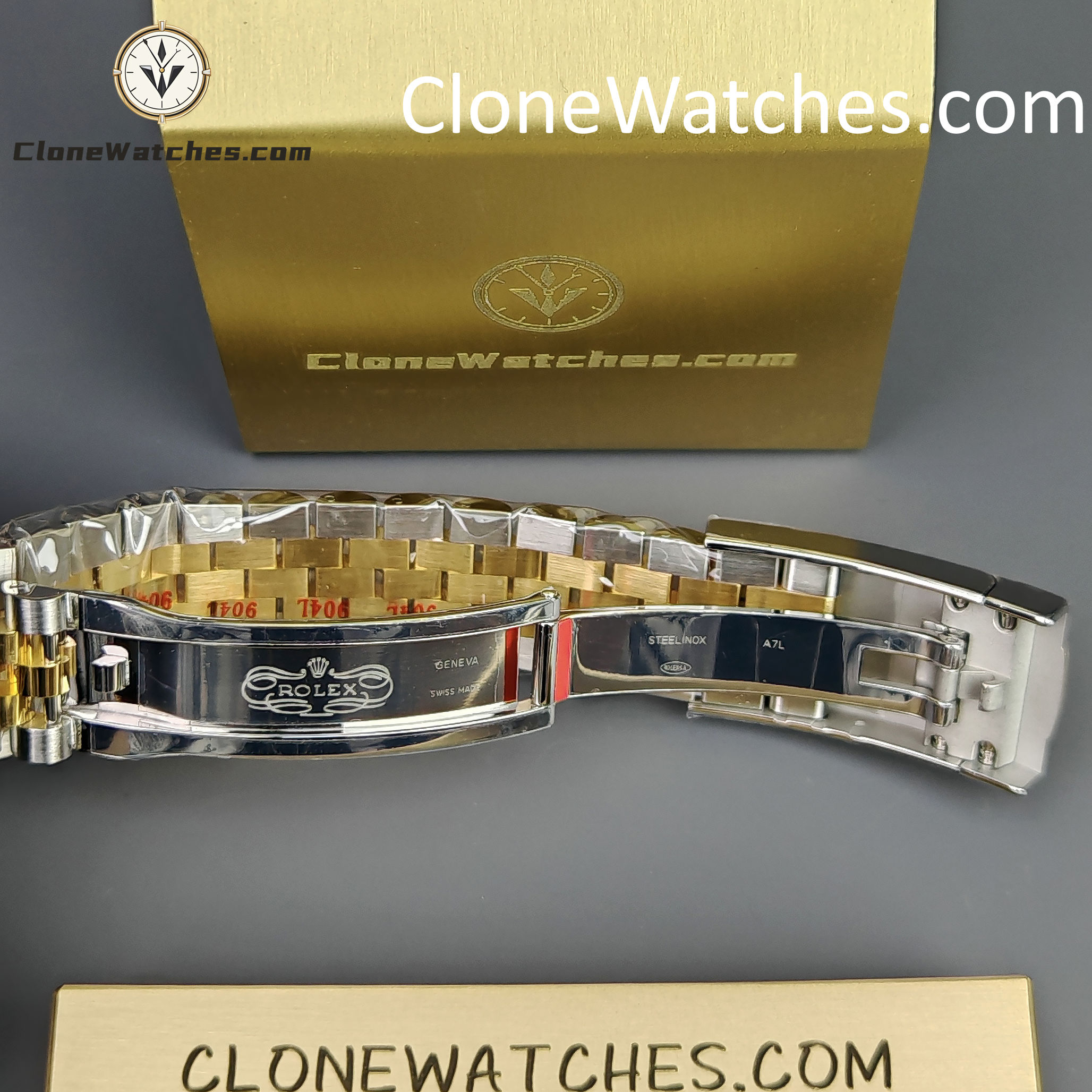 Rolex Super Clone Watches 1:1 DateJust Gold Dial 126333 – 0010 Jubilee 41MM 3235 Movement