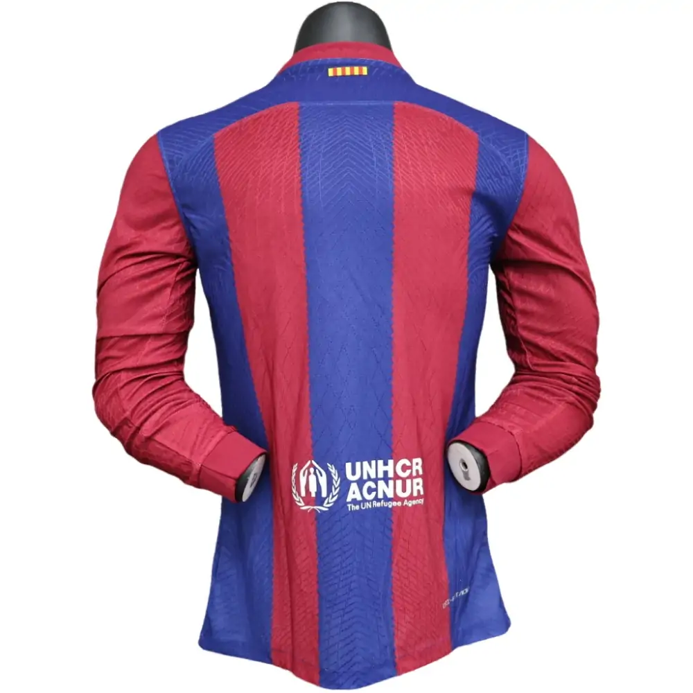 2023/2024 Barcelona Home Long Sleeve Players Edition