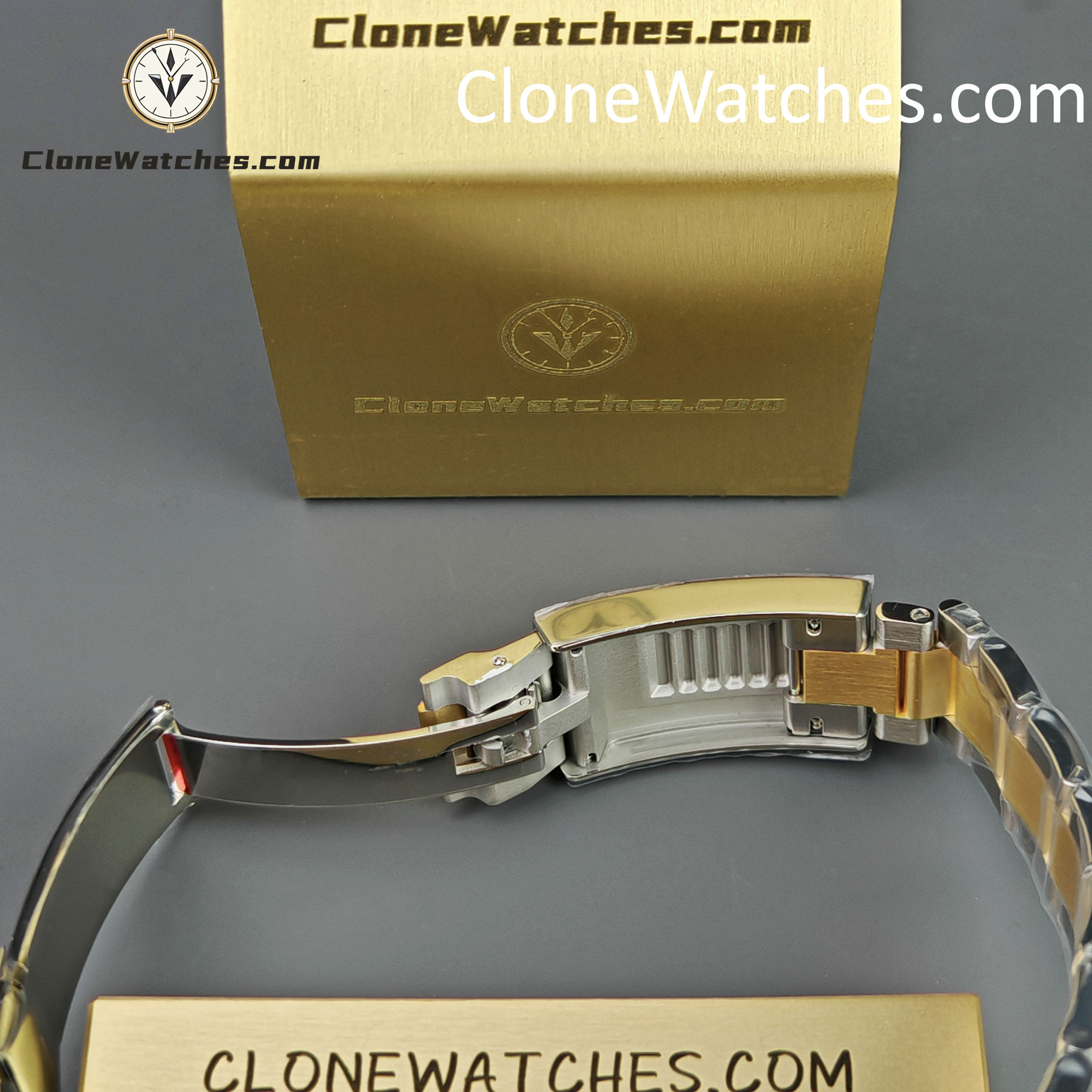 Rolex Super Clone Watches 1:1 Submariner Gold Steel m126613ln-0002 3235 Movement