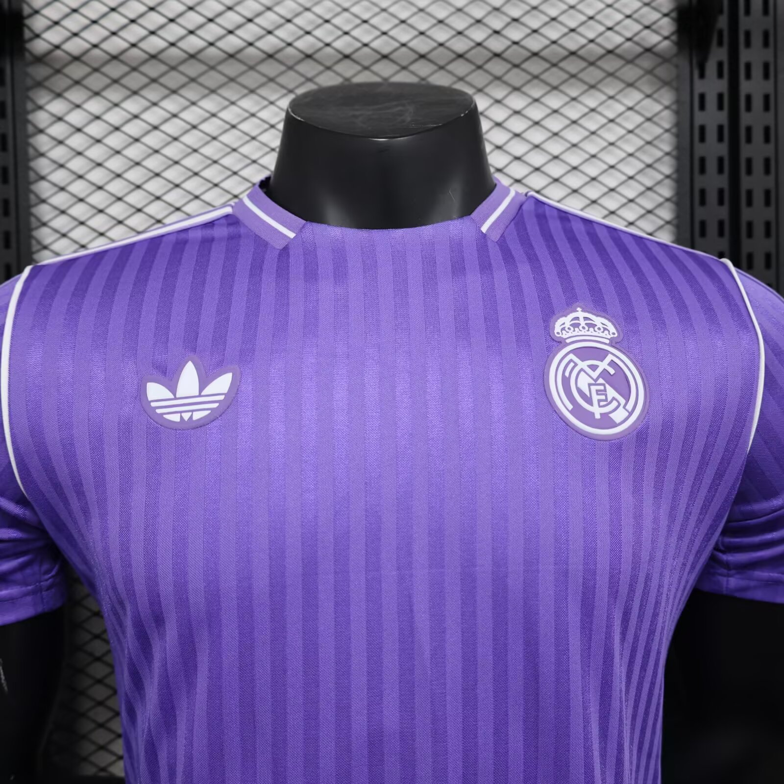 2025-26 New Season Real Madrid Special Edition Purple and White Jersey - Player Edition