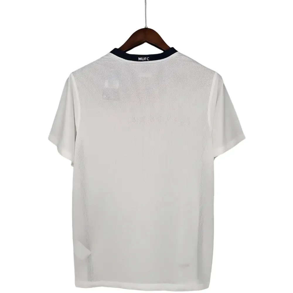 2008/2009 Manchester United Champions League away white jersey