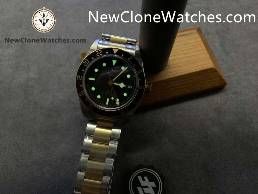 Tudor Super Clone Watches 1:1 Black Bay GMT S&G M79833MN-0001 Black Dial 41mm