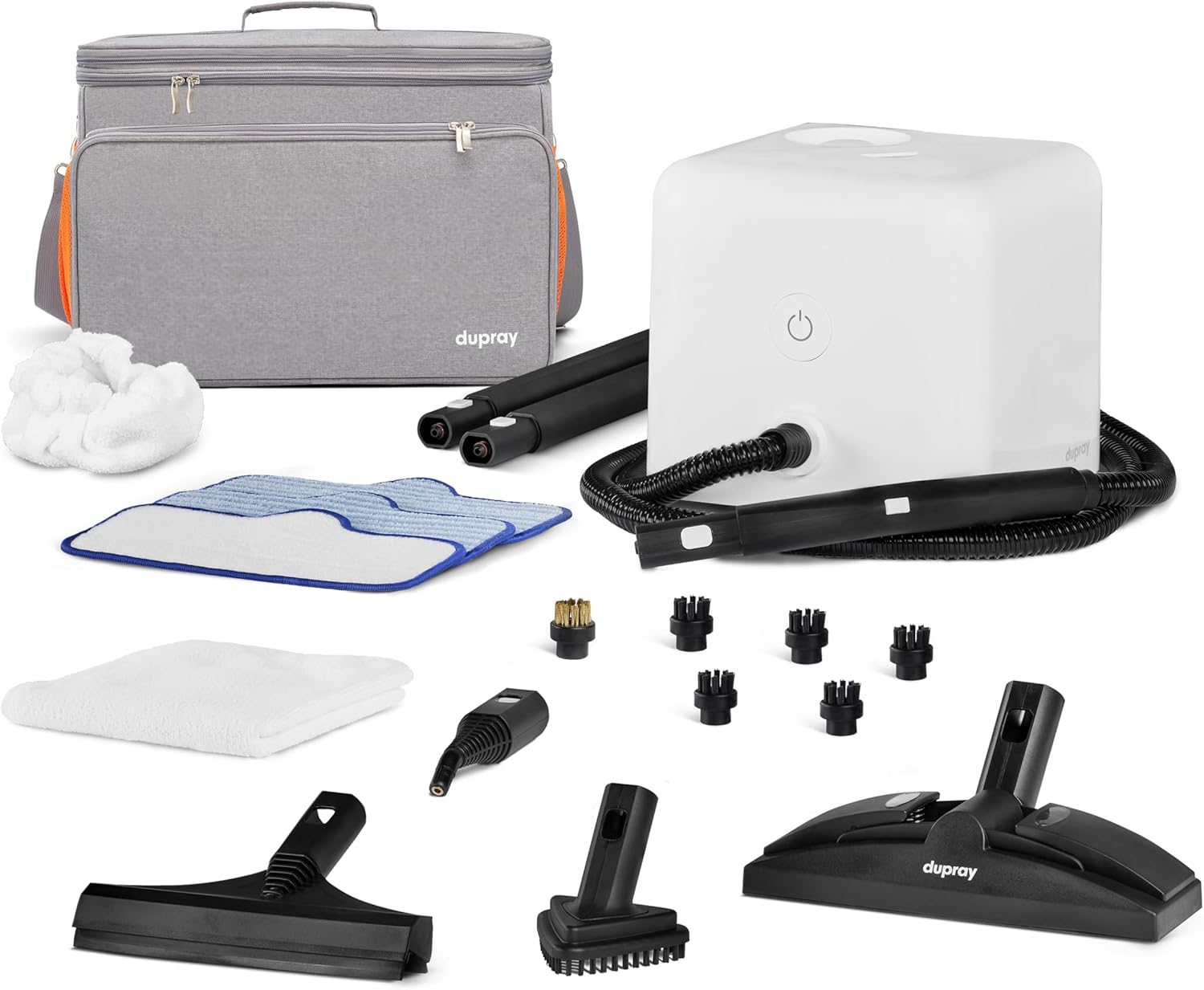 Nettoyeur vapeur Neat kit 18 accessoires nettoyage sols voiture carrelage joints sac rangement