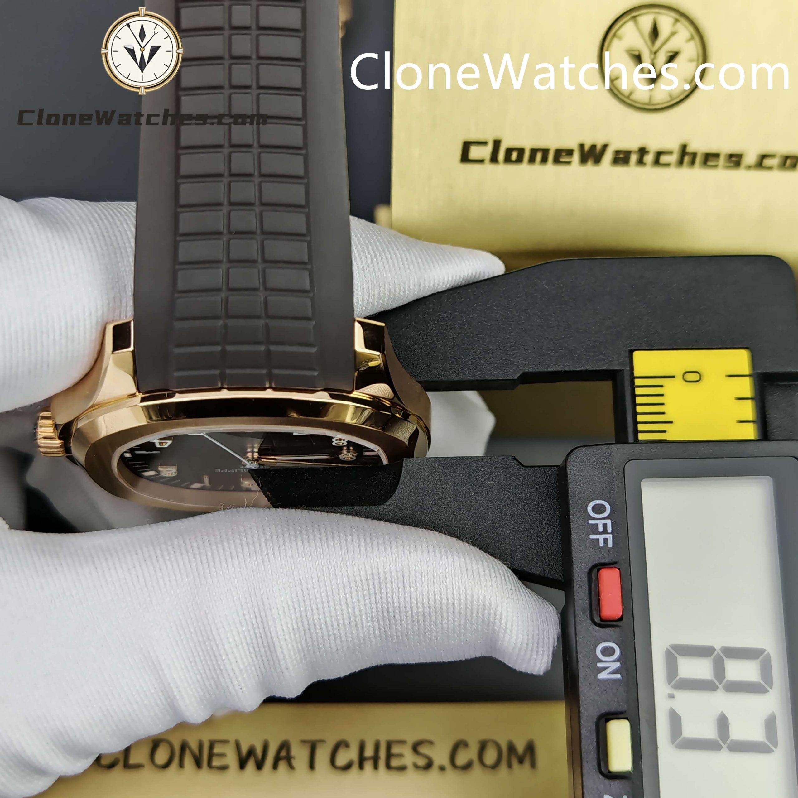 Patek Philippe Super Clone Watches 1:1 Aquanaut Rose Gold 5167R-001 40.8 mm