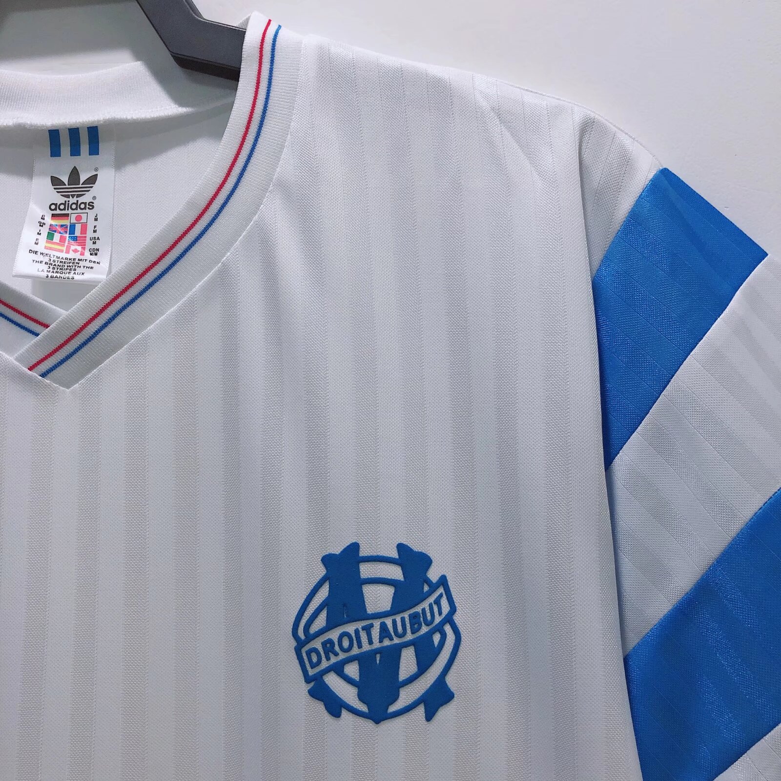 1990 Marseille home jersey 1:1 Thai quality