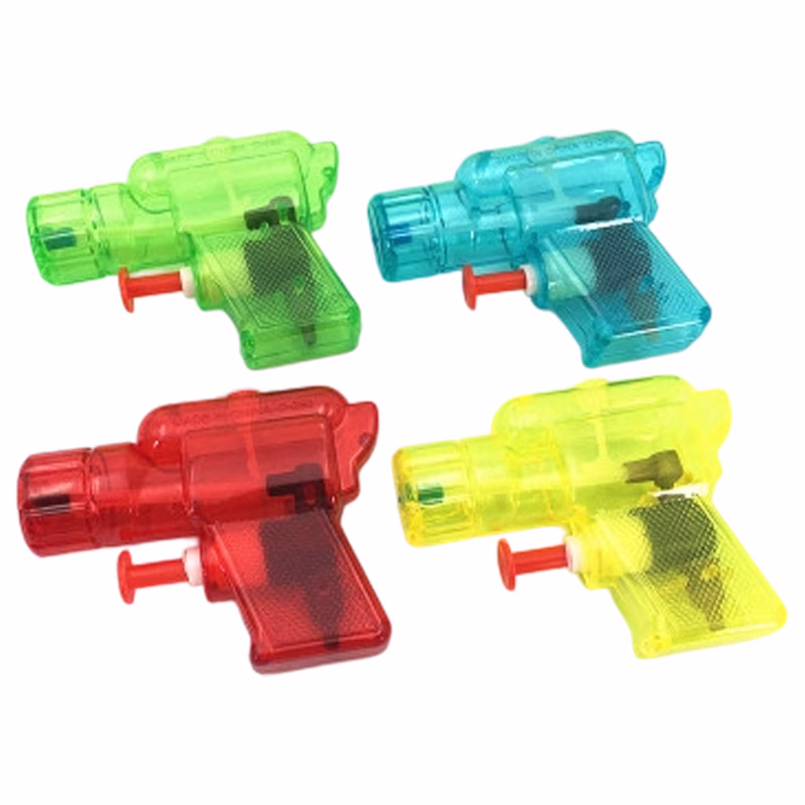 1 Pack Mini Transparent Water Spray Toy, Long Range Shooting Water Blaster for Outdoor Summer Activities, Ideal for Pool, Beach & Backyard Water Fighting Games, Random Color,Yellow