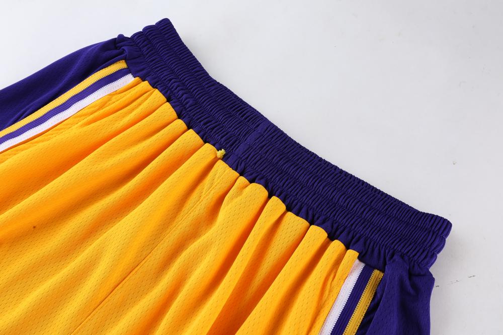 Lakers basketball yellow suit（Customizable name and number）
