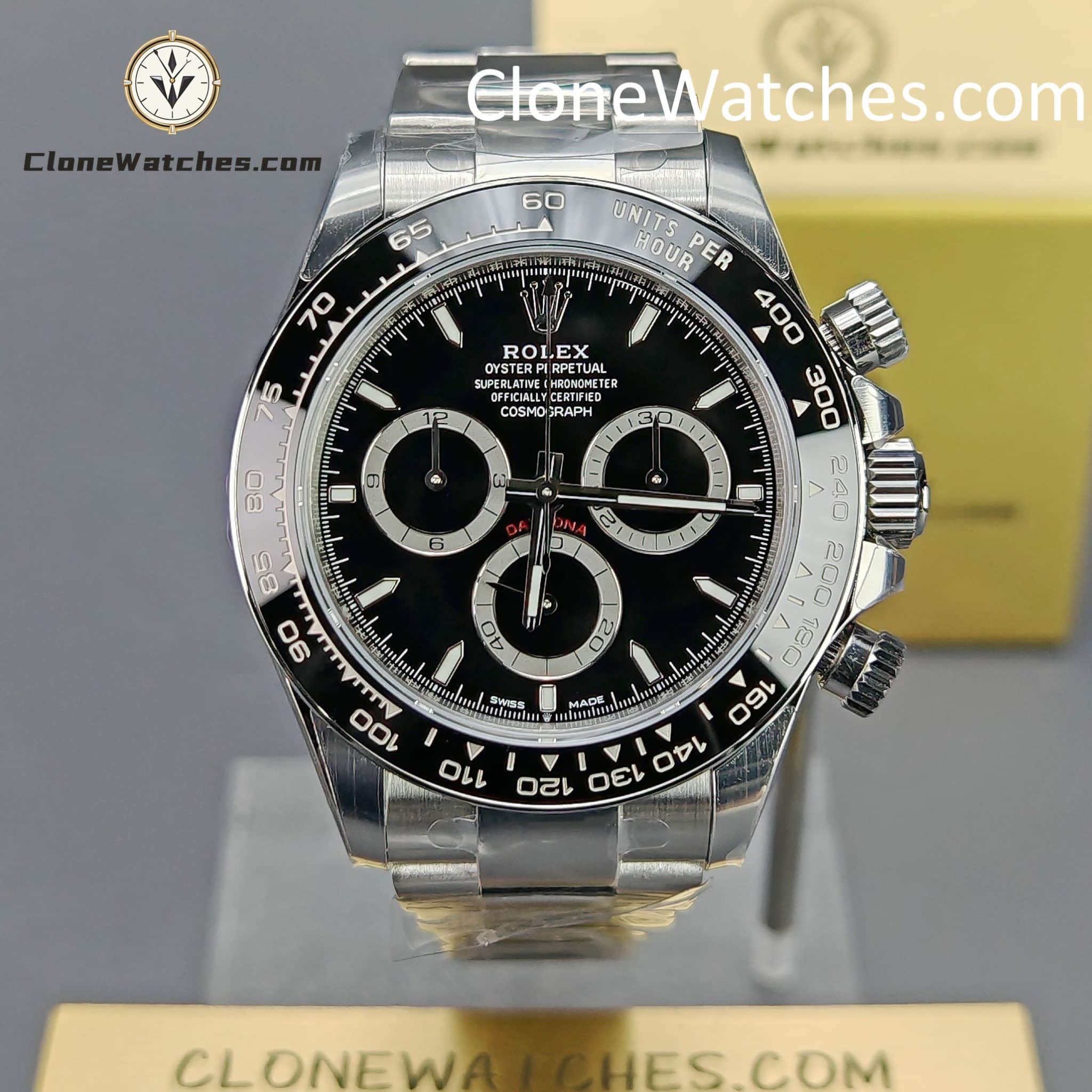 Rolex Super Clone Watches 1:1 Daytona M126500ln-0002 4131 Movement