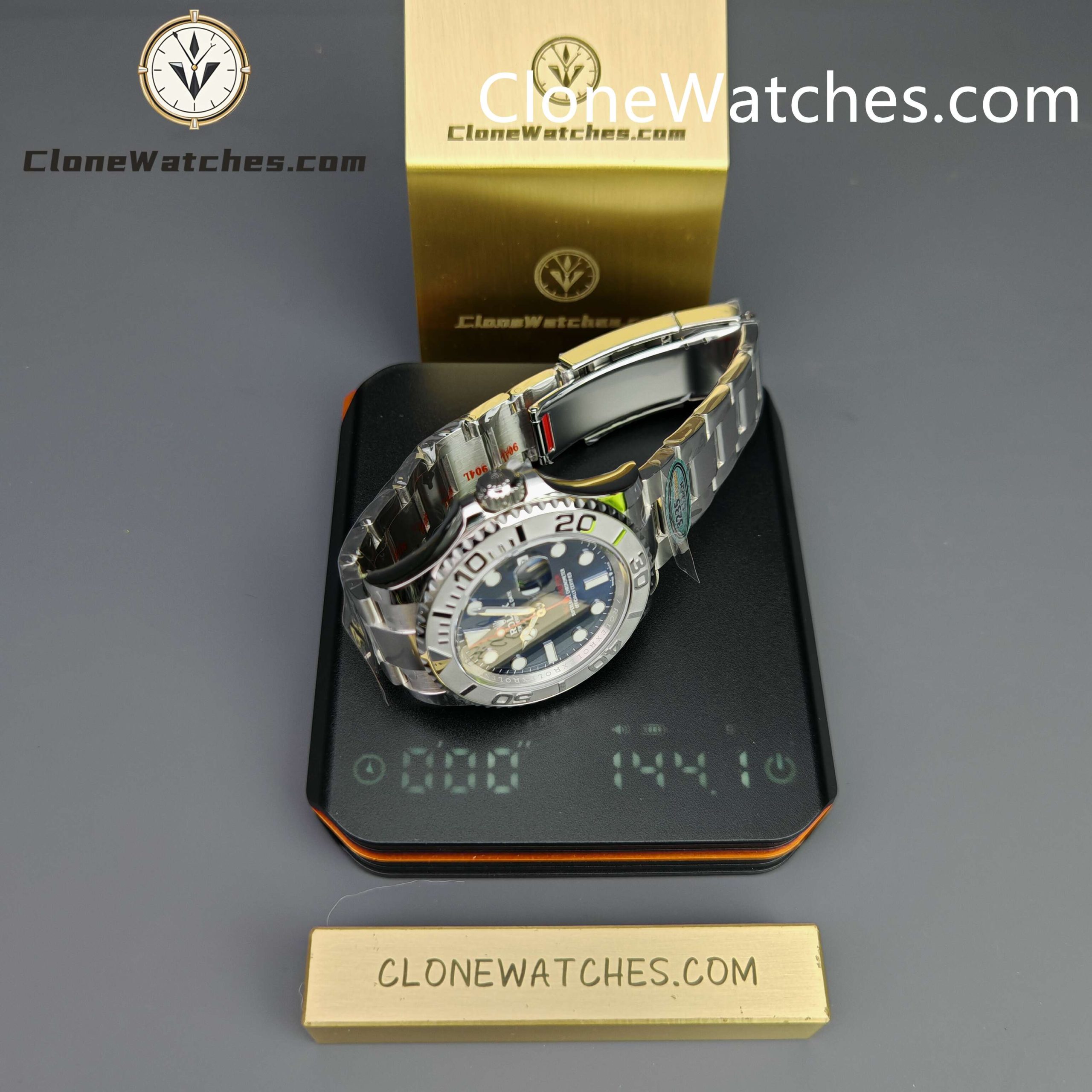 Rolex Super Clone Watches 1:1 Yacht Master Blue Dial M126622-0002 3235 Movement