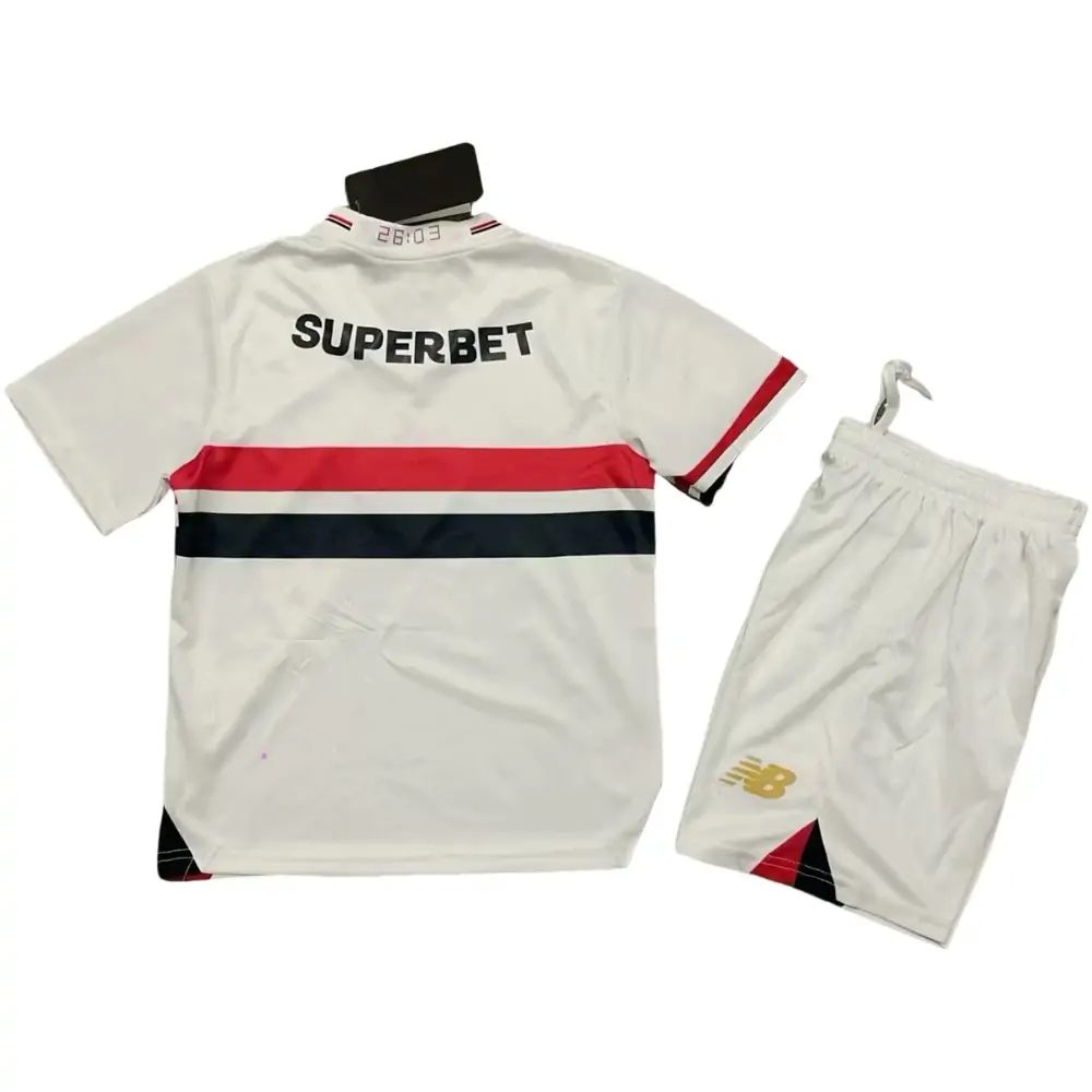 2025-26-Sao Paulo Home-Jersey-Children's Kit