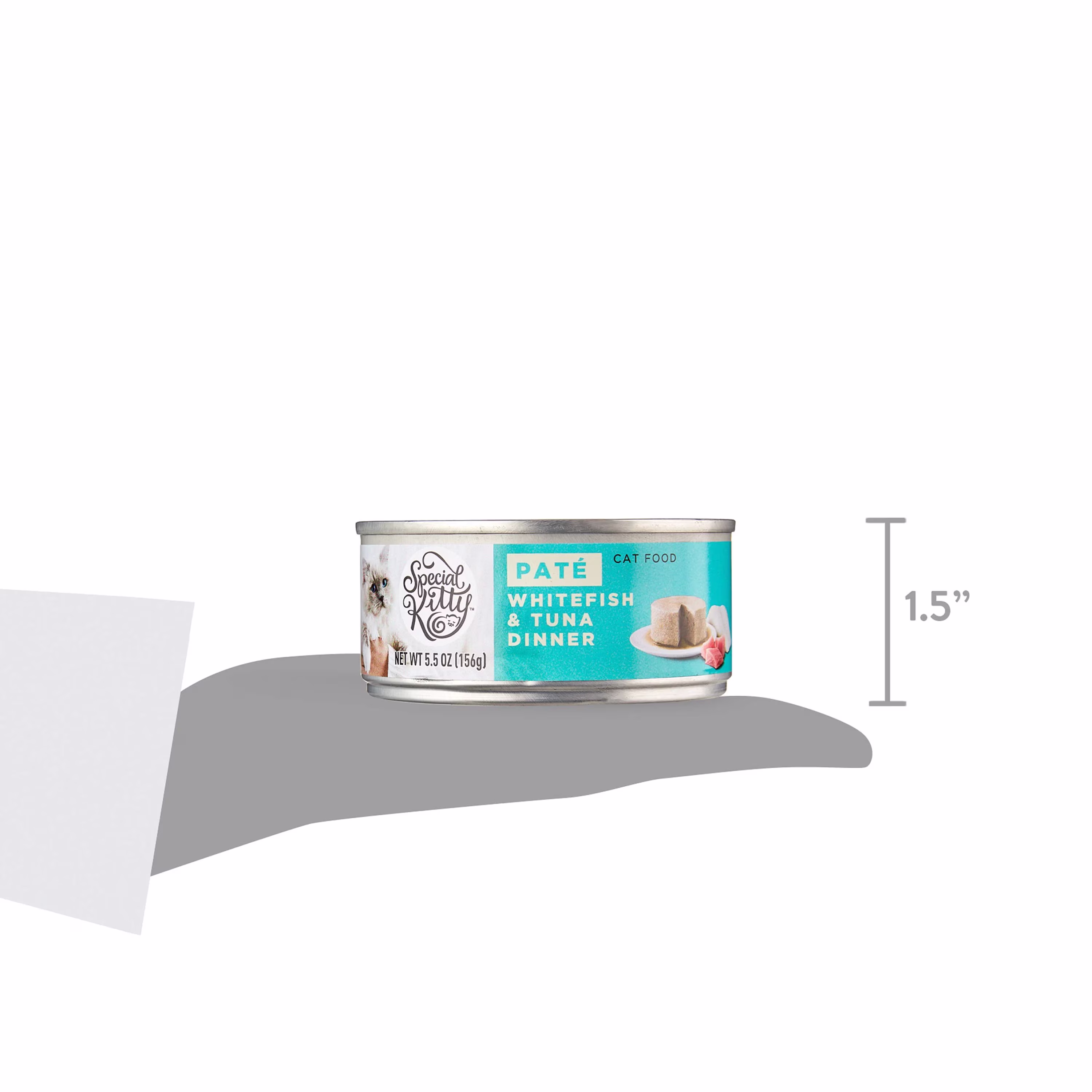 Special Kitty Whitefish & Tuna Dinner Pate Wet Cat Food, 5.5 oz Can