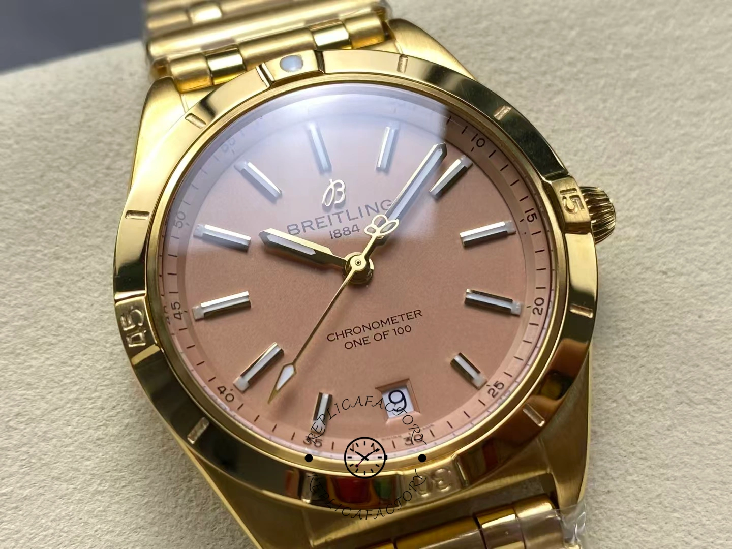 Breitling Chronomat Automatic 36mm K103801A1A1K1 Yellow Gold Replica