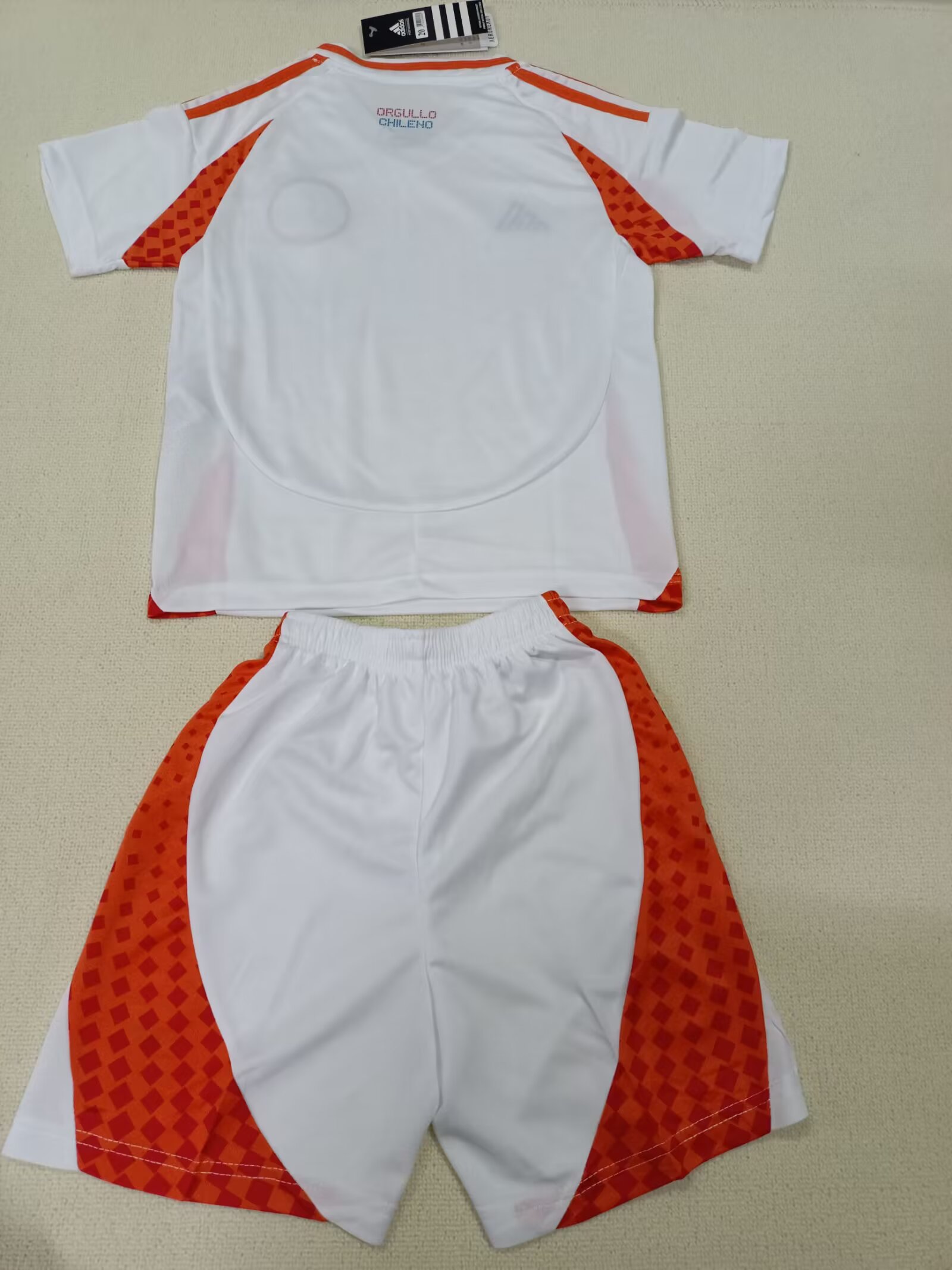 2024-25 Chile Away Match Children's Jersey Set - Fans Edition