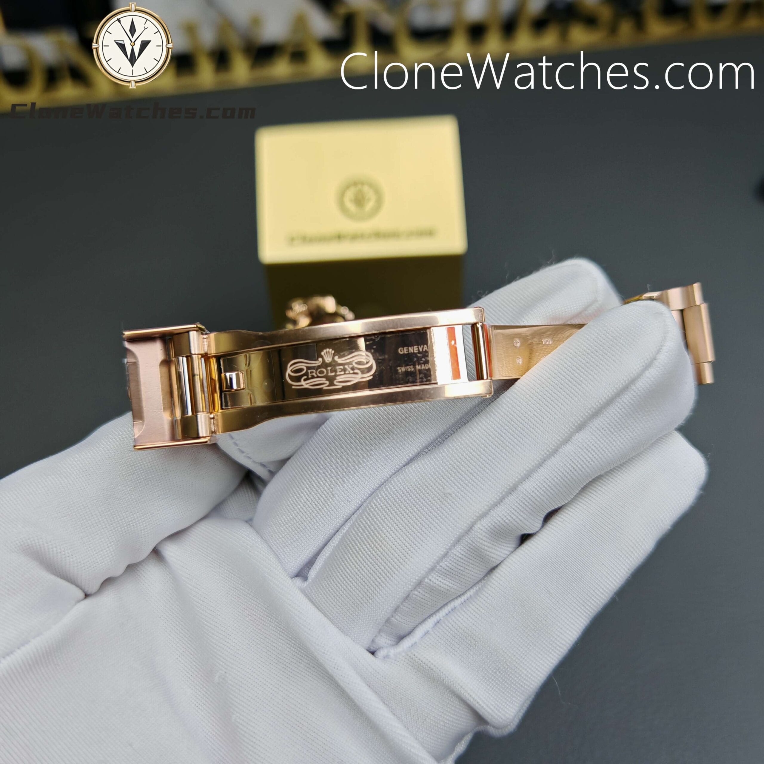 Rolex Super Clone Watches 1:1 Daytona Crystal Dial 116505 – 0012 4130 Movement