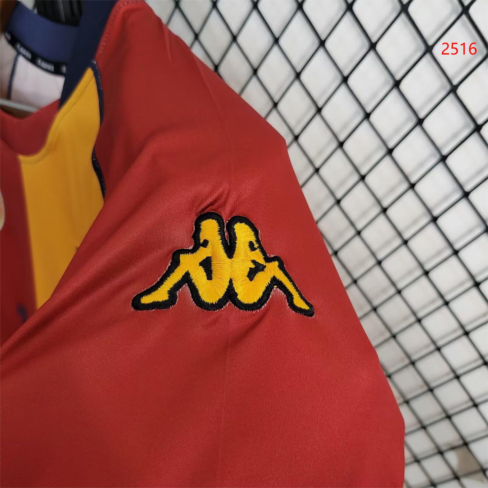 2001/02 Roma Home Retro Jersey