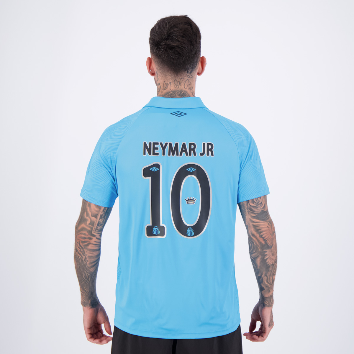 Camisa Umbro Santos Edi??o Especial 2025 10 Neymar Azul
