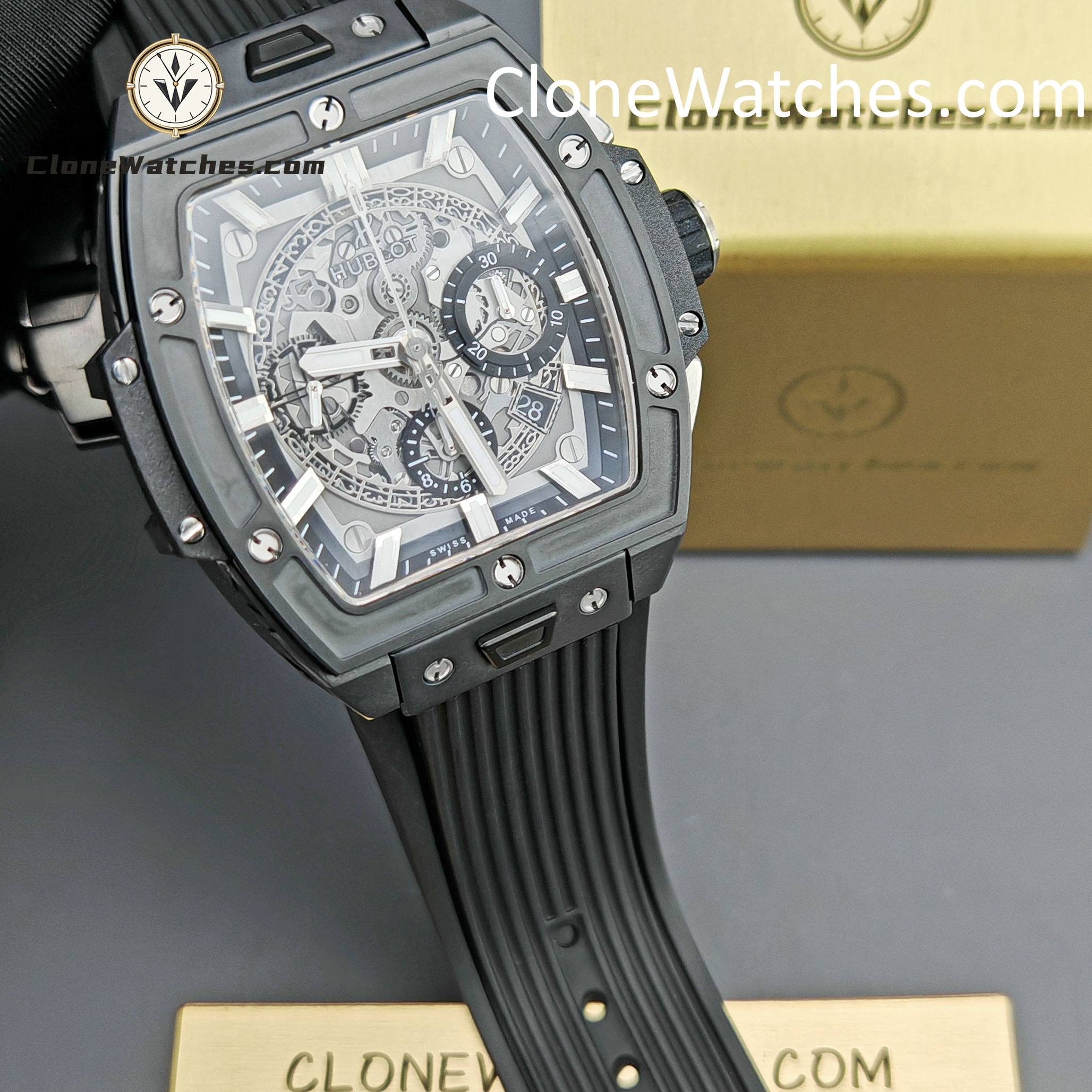 Hublot Super Clone Watches 1:1 Spirit of Big Bang Black Magic 642.CI.0170.RX