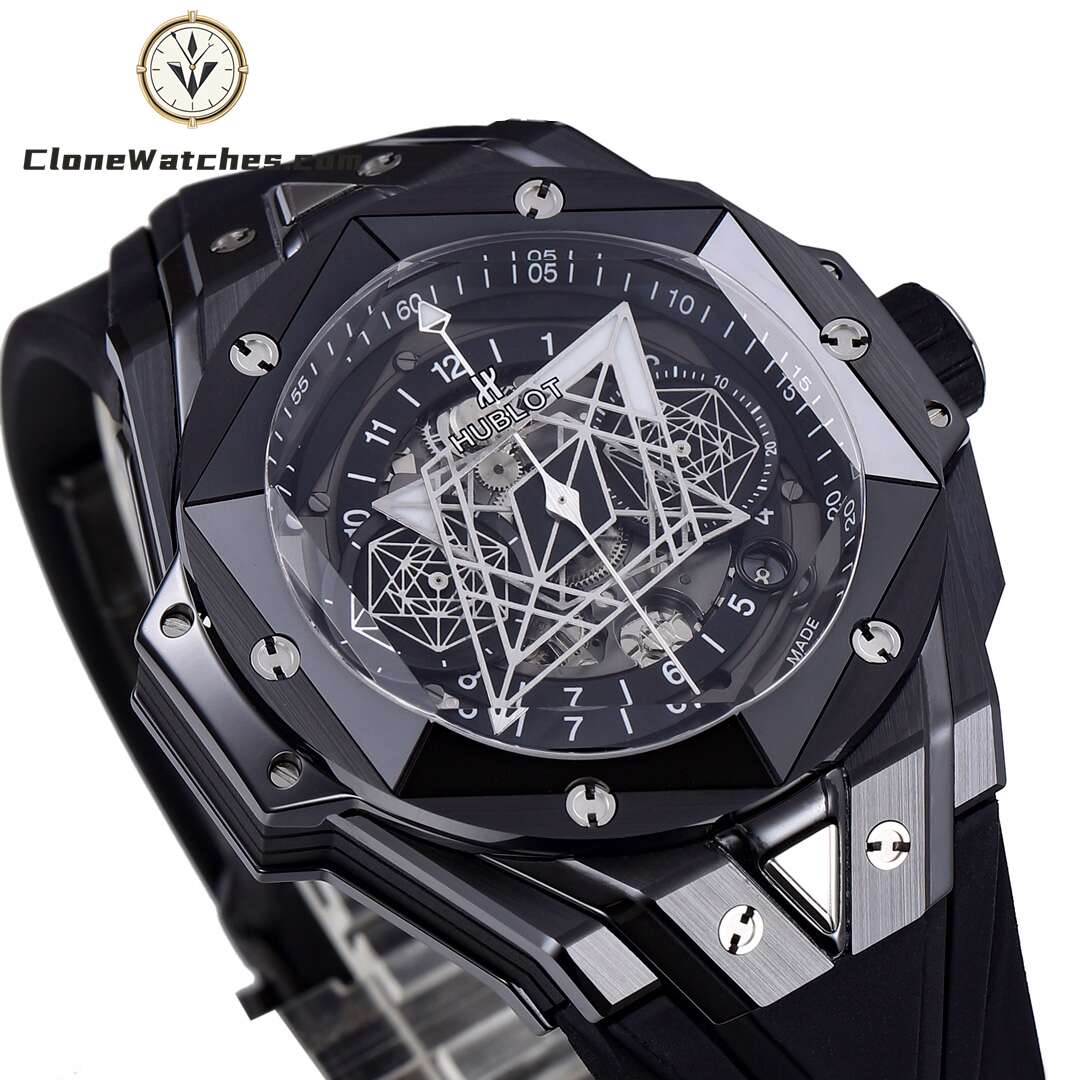 Hublot Super Clone Watches 1:1 Big Bang Unico Sang Bleu II 45MM 418.CX.1114.RX.MXM20