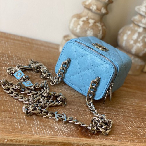 Chanel mini cosmetic bag