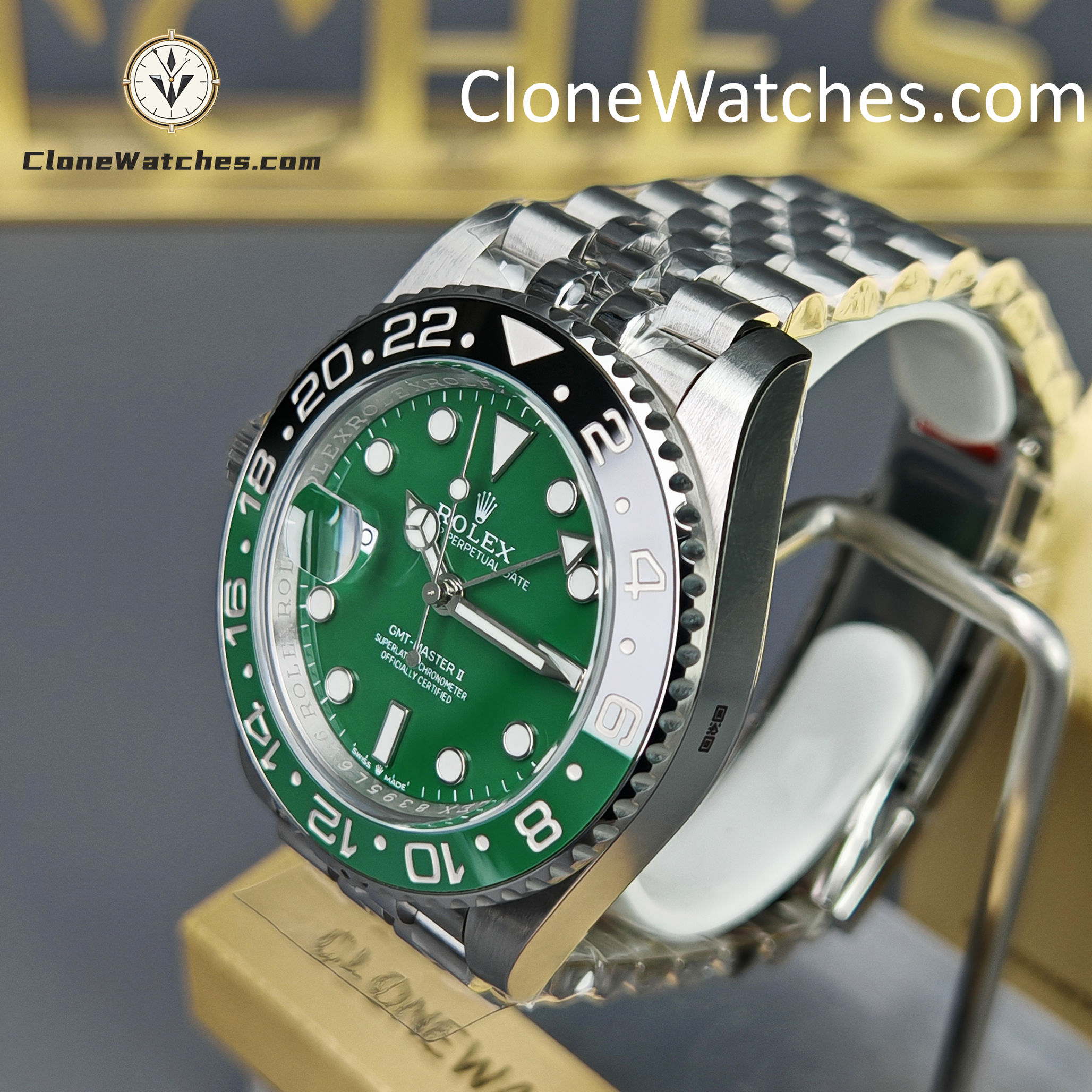 Rolex Super Clone Watches 1:1 GMT-Master II M126729VTNR Jubilee 3285 Movement