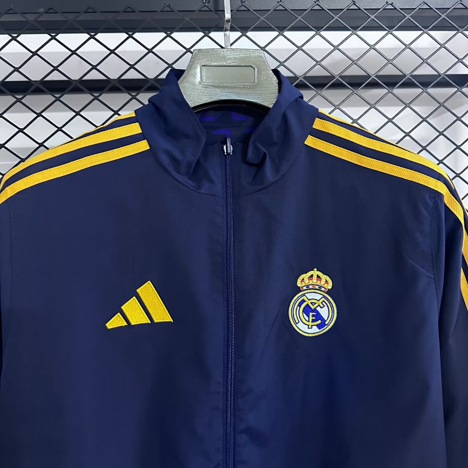 Real Madrid Reversible Away Retro Windbreaker