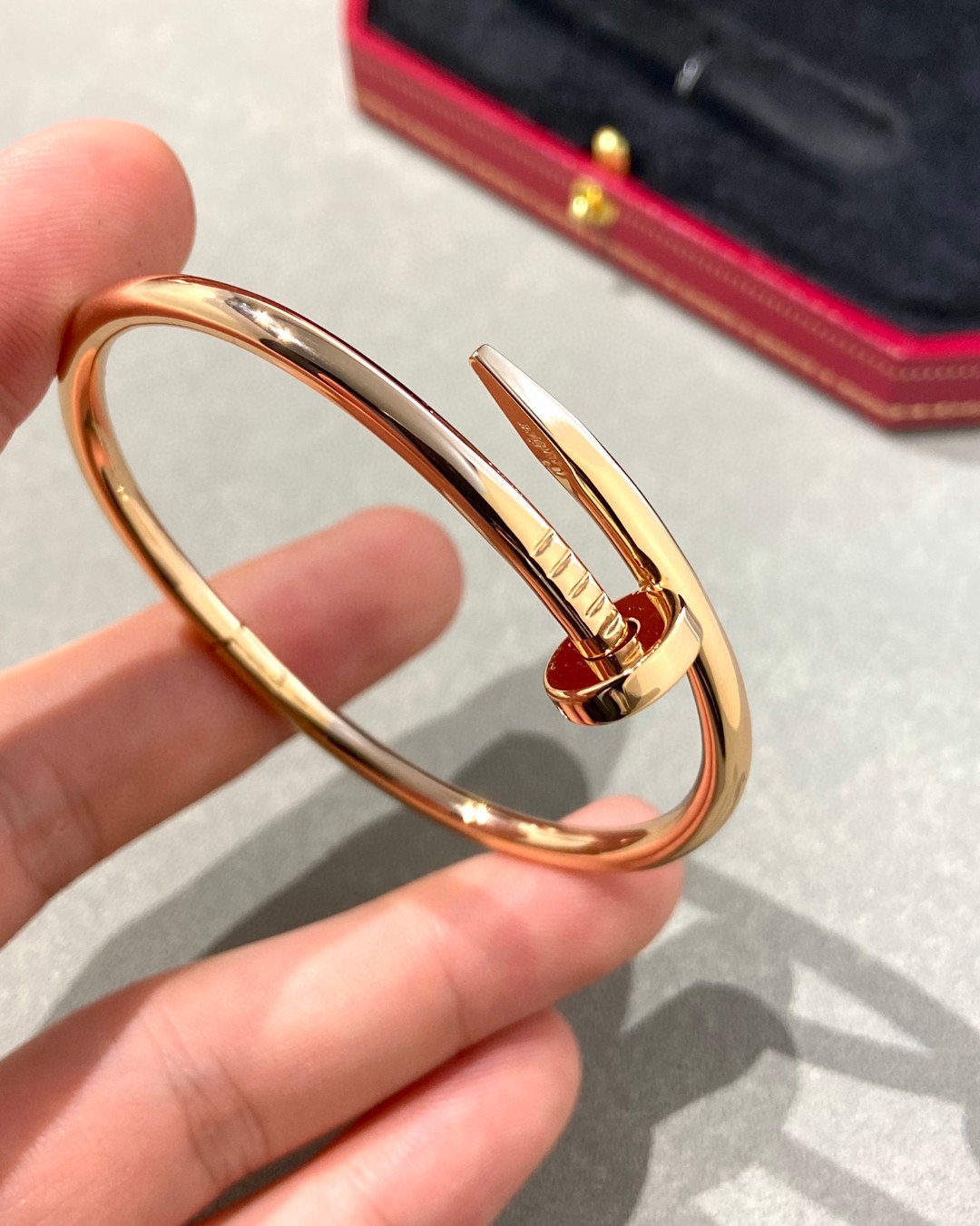 Cartier Diamond Free 18K Platinum Bracelet