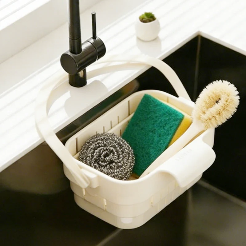 🥦50% OFF!🍅Collapsible Faucet-Hanging Sink Strainer Basket