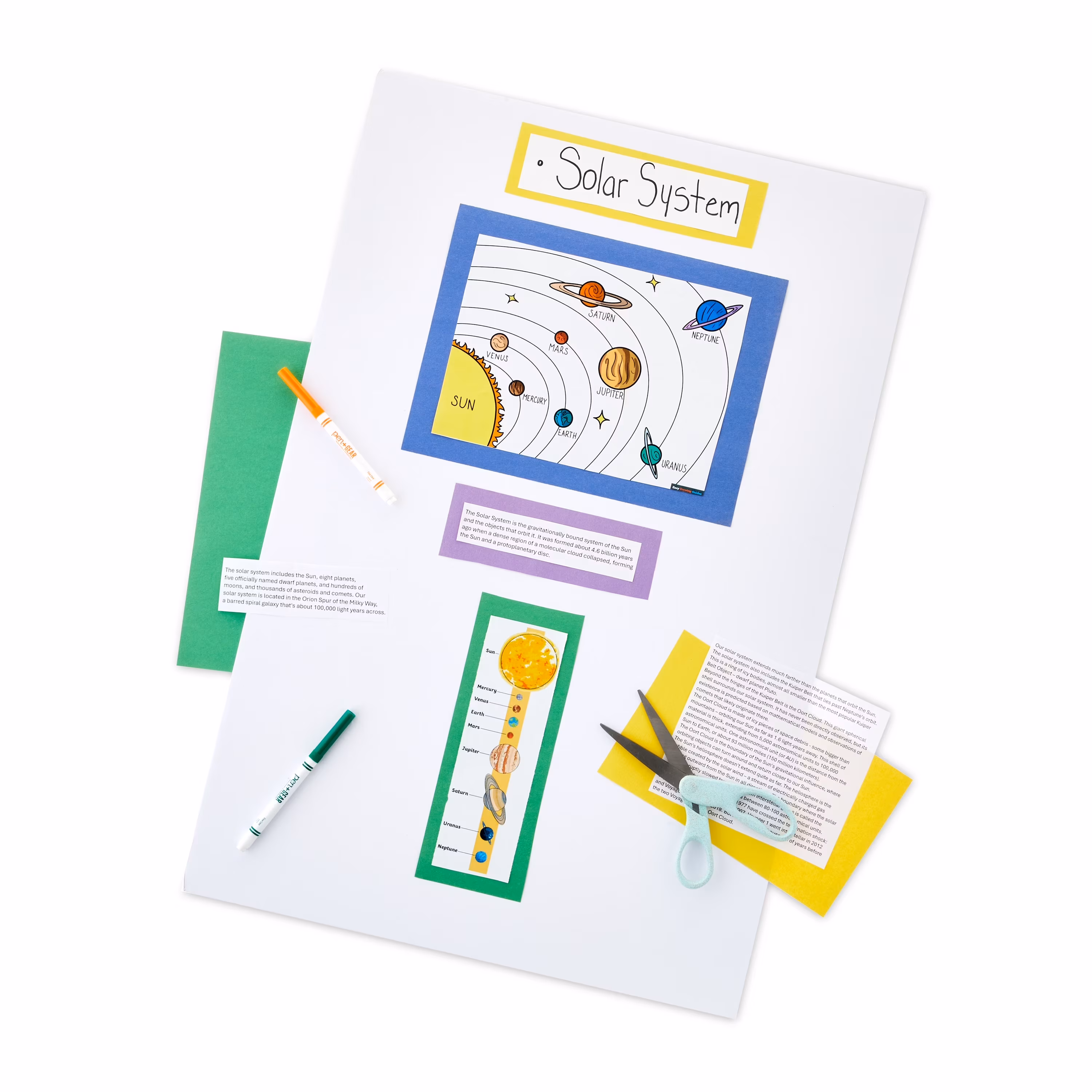 Pen+Gear White Foam Board, 20