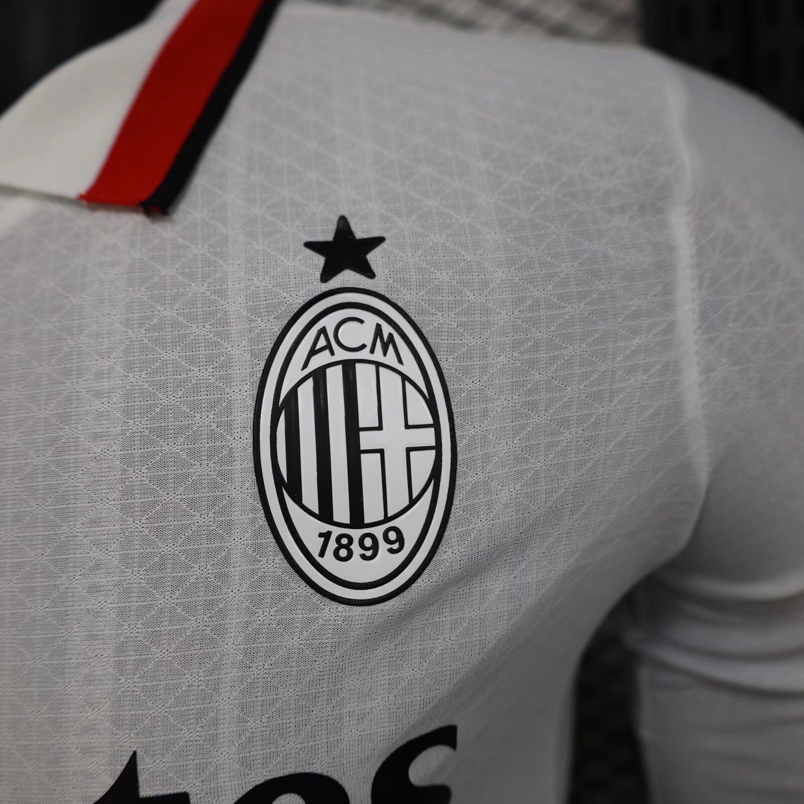 2025-26 New Season AC Milan Away Long Sleeve Jersey - Player Edition