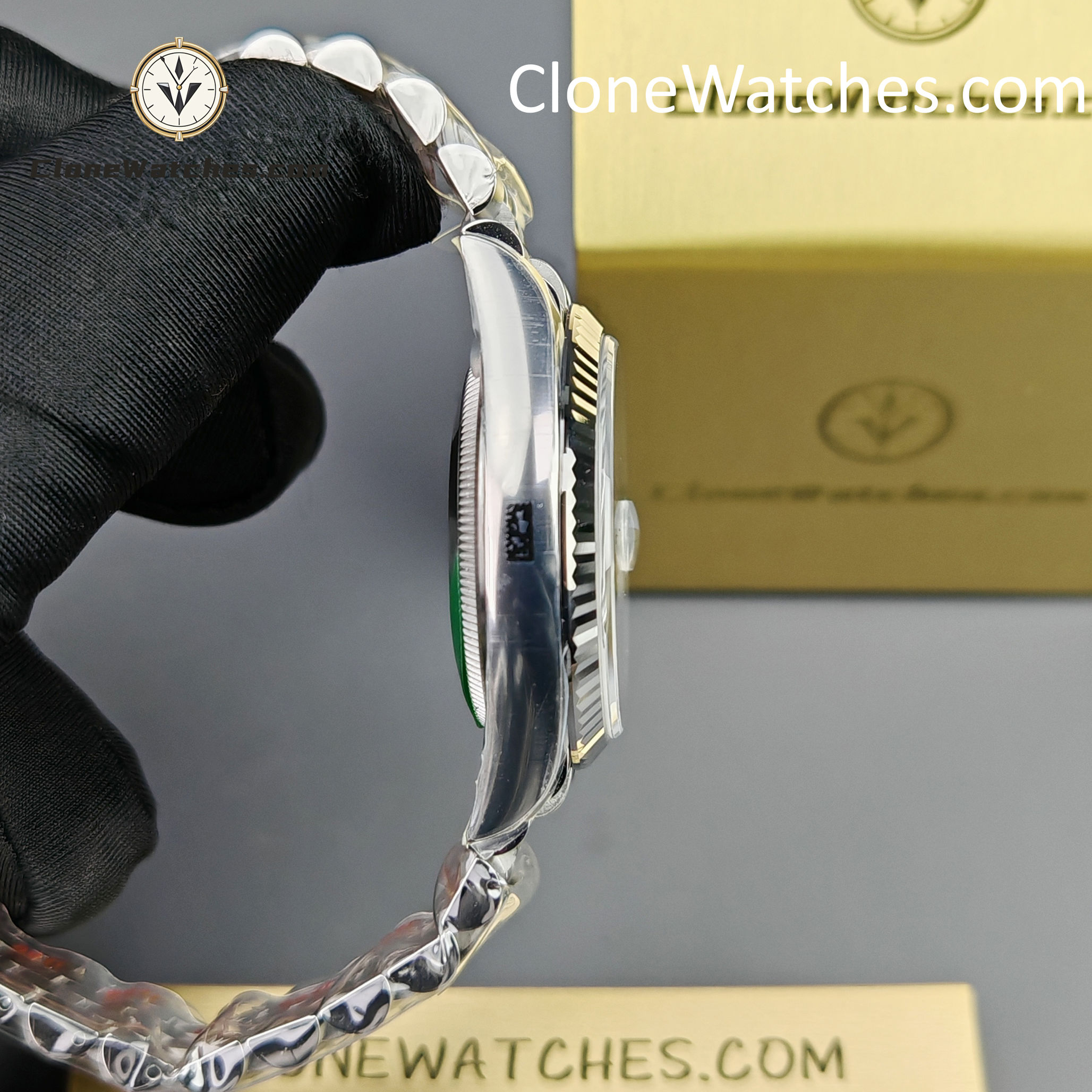 Rolex Super Clone Watches 1:1 DateJust M126234 – 0051 Green Dial Jubilee 36MM 3235 Movement