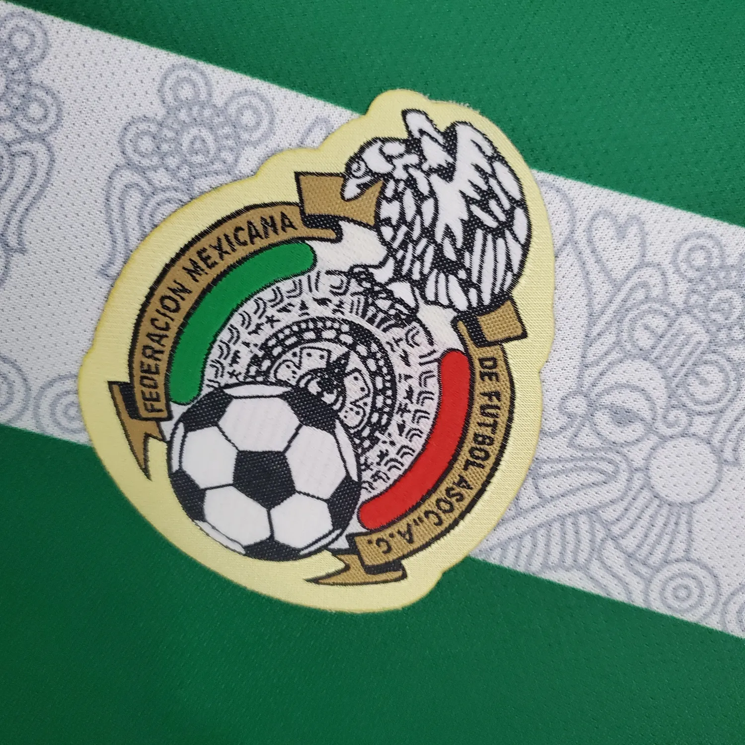 2006 Mexico home green retro jersey