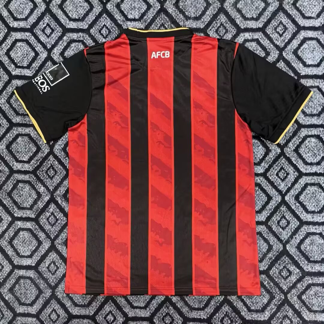 2025-2026 Bournemouth Home Shirt - Fan Edition